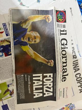 Riviste Cannavaro Delpiero Mondiali 2006