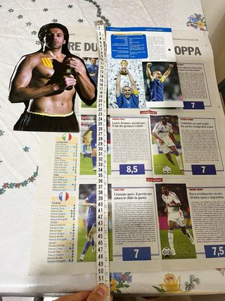 Riviste Cannavaro Delpiero Mondiali 2006