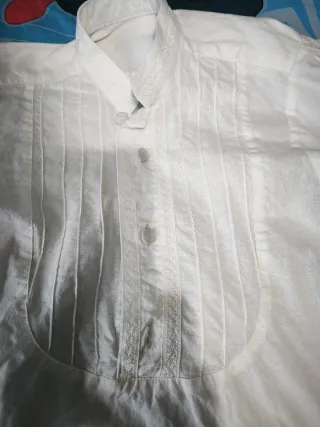 Camisa fallera blanca