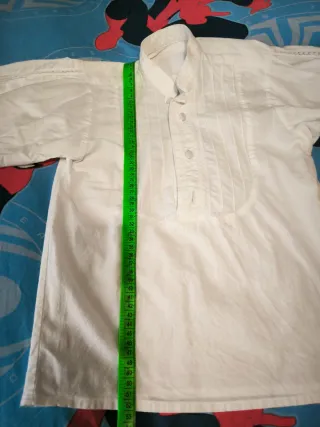 Camisa fallera blanca