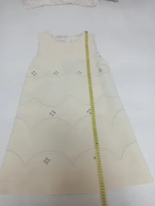 Vestido Valentino Beige Talla 38