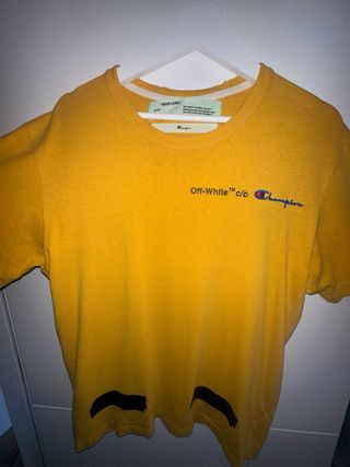 Maglietta Off-White x Champion