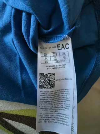 Camiseta Guess Azul Talla xxl