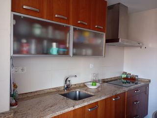 Muebles de cocina madera y encimera