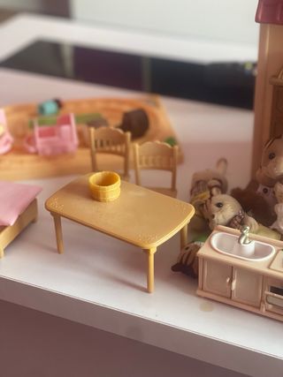 Casita con animales y accesorios