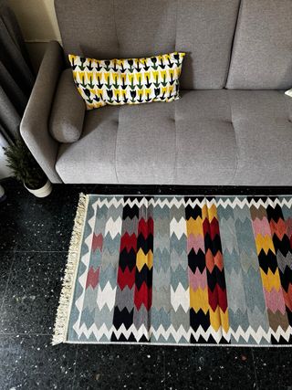 Tappeto Kilim Etnico in Cotone 80x150 cm