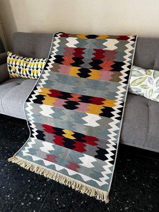 Tappeto Kilim Etnico in Cotone 80x150 cm