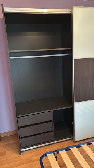 Armario 2 puertas correderas