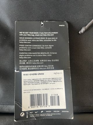 Maletín Nike Negro 2 EN VENTA NUEVOS