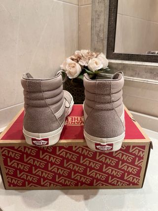 Vans Sk8-Hi Beige/Blanco