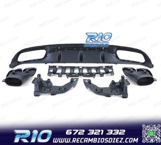 DIFUSOR MERCEDES CLASE C C205 COUPÉ 15-18 AMG PDC + COLAS E