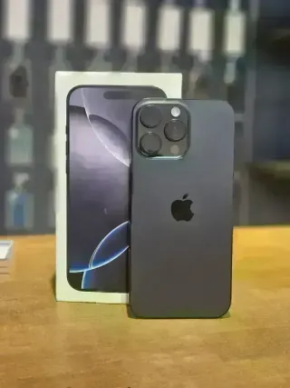 IPHONE 16 PRO MAX 256GB NERO 100% BATTERIA