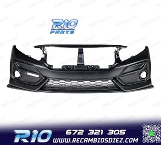 PARAGOLPES DELANTERO HONDA CIVIC 16- LOOK NEW SI