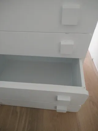 Cómoda blanca 5 cajones