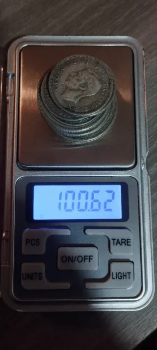 Monete d'argento britanniche