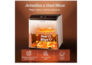 Freidora de aire dual Cosori Blaze blanca