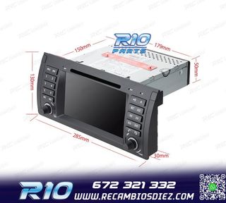 RADIO NAVEGADOR 7" BMW X5 E53 99-06 USB GPS TACTIL HD