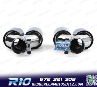 COLAS ESCAPE BMW LOOK M PERFORMANCE CROMO CARBONO