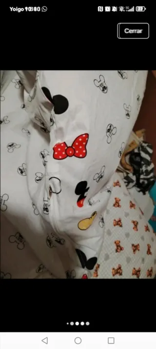 Colchón cuna bebé con funda