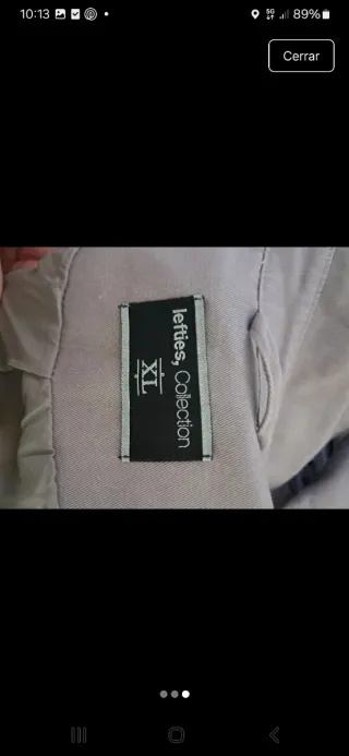 Gabardina gris SIN ESTRENAR.