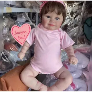Set di Bambole Reborn Gemelle in Silicone