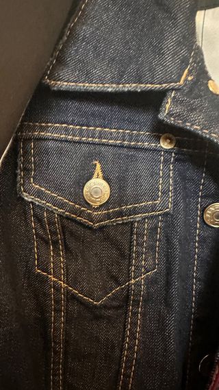 Americana Dsquared2 Negra y Azul