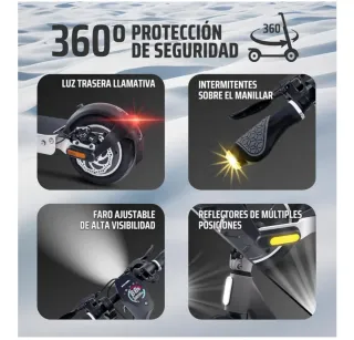 Patinete Eléctrico Zwheel Zfox Max