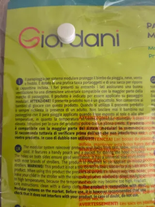 Parapioggia Universale Giordani 3 in 1