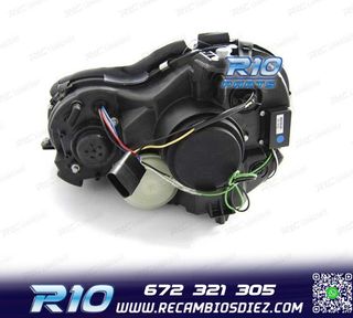 FAROS MERCEDES CLASE CLK W209 02-09 LUZ DIURNA FONDO NEGRO