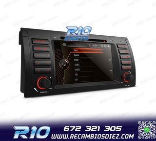 RADIO GPS NAVEGADOR 7" BMW X5 E53 99-06 E39 GPS TACTIL HD