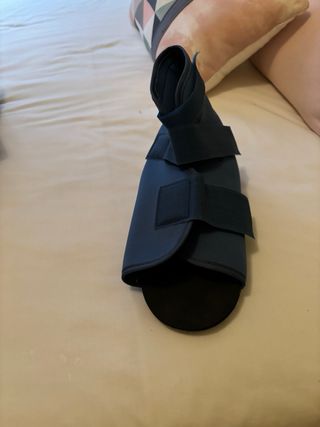 Zapato Quirúrgico Azul/Negro