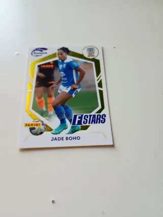Cromo Fútbol F. Stars Jade Boho Panini