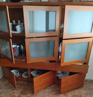 Mueble aparador comedor cerezo