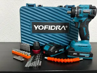 Taladro YOFIDRA 21V con Batería y