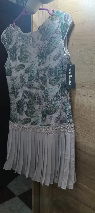 Vestido estampado talla M