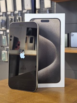 IPHONE 15 PRO MAX 512GB TITANIO BATTERIA 100%