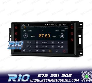 RADIO GPS ANDROID 12 PARA DODGE JEEP CHRYSLER 07-11