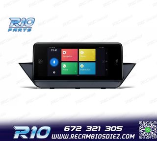 RADIO GPS ANDROID 14 BMW X1 E84 09-15 SIN PANTALLA DE SERIE
