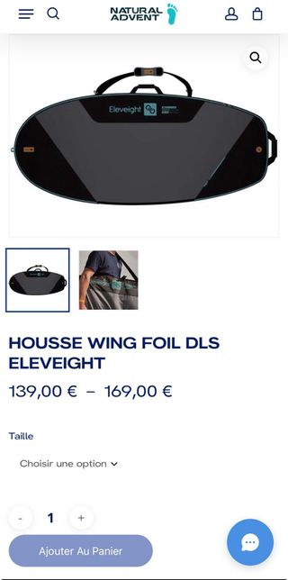 Tabla wingfoil North Seek 75 Lt + funda eleveight