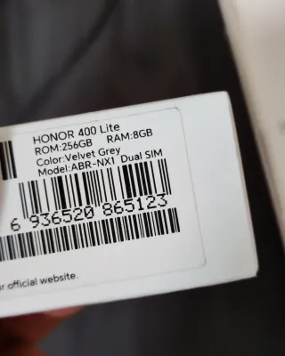 HONOR 400 LITE 5G 8GB 256GB CON CARGDOR ORIGINAL