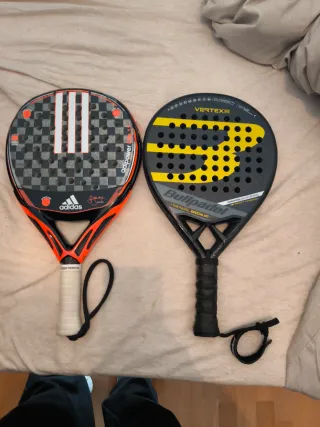 Palas de pádel Adidas y Bullpadel