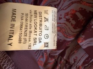 Abito Mimi-Mua Firenze fantasia marmorea