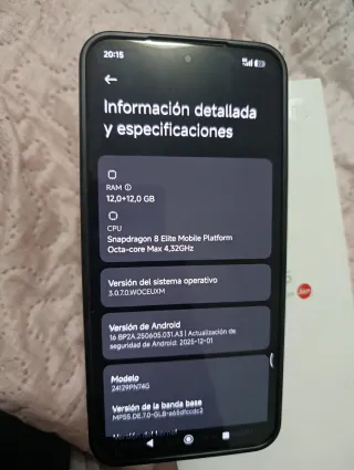 Xiaomi 15 5G 12GB RAM 512GB