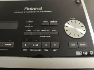 Studio mobile Roland SD-50 Canvas