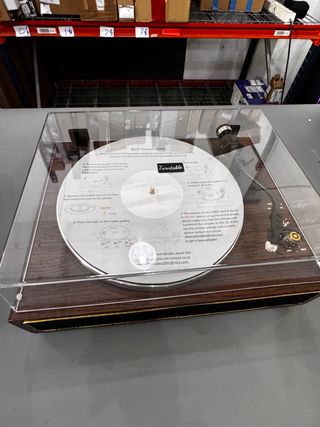 Tocadiscos Vinilo 3 Velocidades Marrón