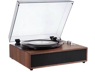 Tocadiscos Vinilo 3 Velocidades Marrón