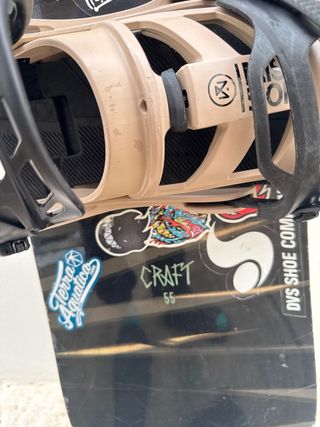 Tabla Salomon Craft 55 + Fijaciones Burton Mission