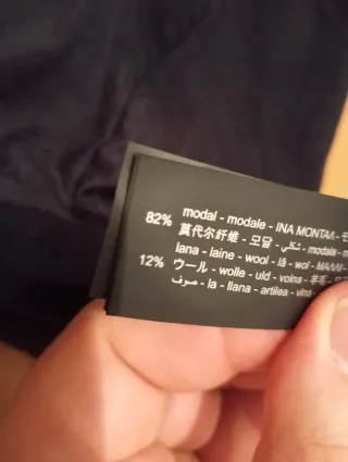 Top Zara cruzado modal Talla M