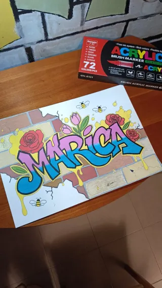 Scritte personalizzate graffiti arte