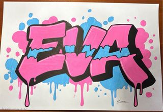 Scritte personalizzate graffiti arte